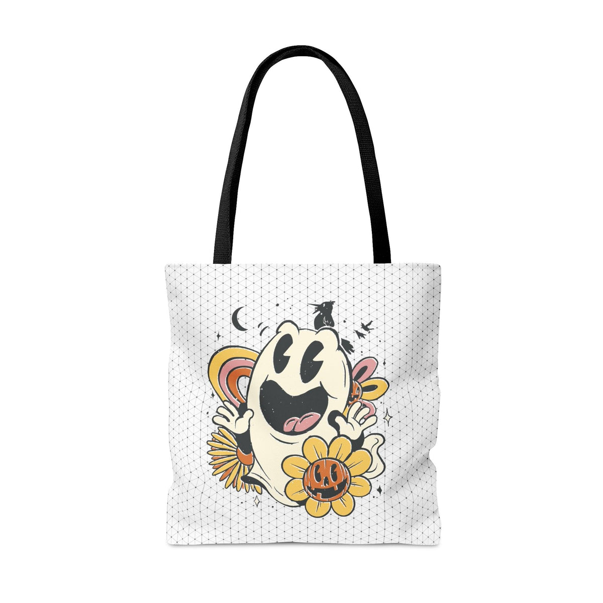 Retro Ghost Tote Bag
