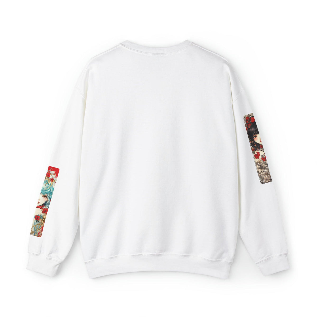 Patchwork Beautiful Maidens of the Holidays Anime Sweatshirt