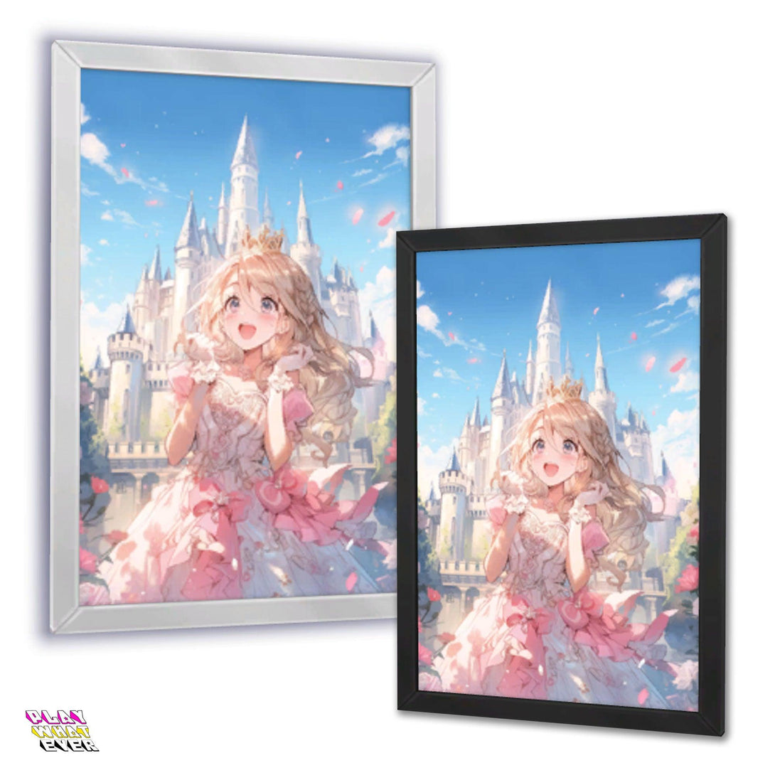 Sims 4 CC Princess Song in the Garden Anime Poster with Frame - PlayWhatever