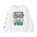 It's Go Time! Anime Girls Cheerful Sweatshirt