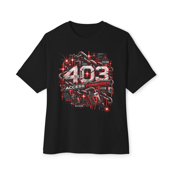 Access Forbidden 403 Cybersecurity Graphic T-Shirt
