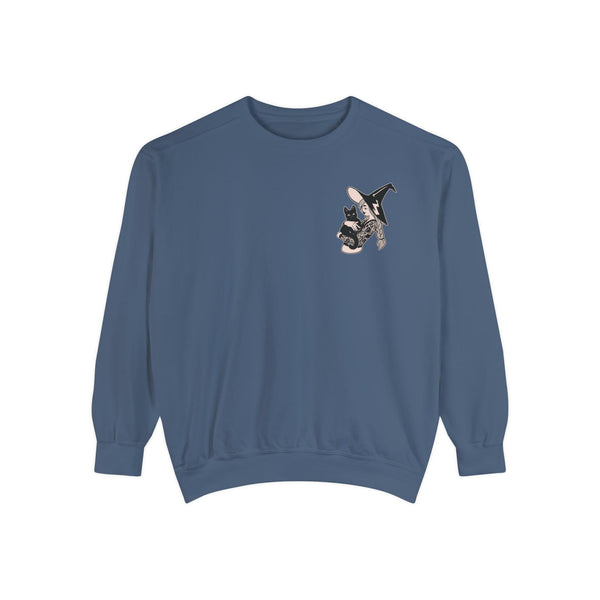 A Witch's Best Friend Unisex Sweatshirt