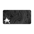 Topographic Rebel – Anime Silhouette Desk Mat