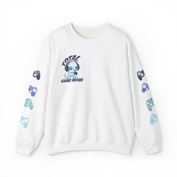 Total Game Mode Gaming Cat Sweatshirt