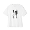 Shy School Romance Unisex Oversized Boxy Tee