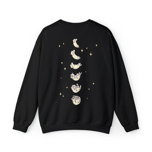 Cat Moon Phases Unisex Sweatshirt