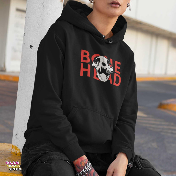 BoneHead Unisex Hoodie - PlayWhatever