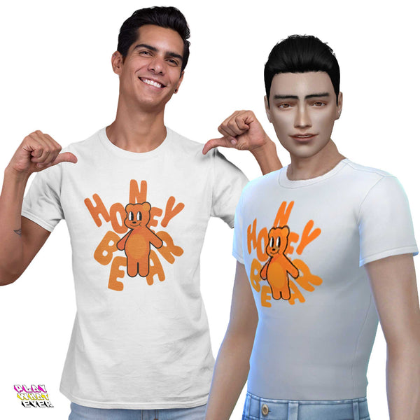 Sims 4 CC Honey Bear Shirt