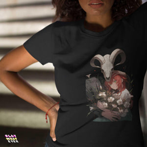 Magus Bride Anime Goth Couple Unisex T-Shirt - PlayWhatever