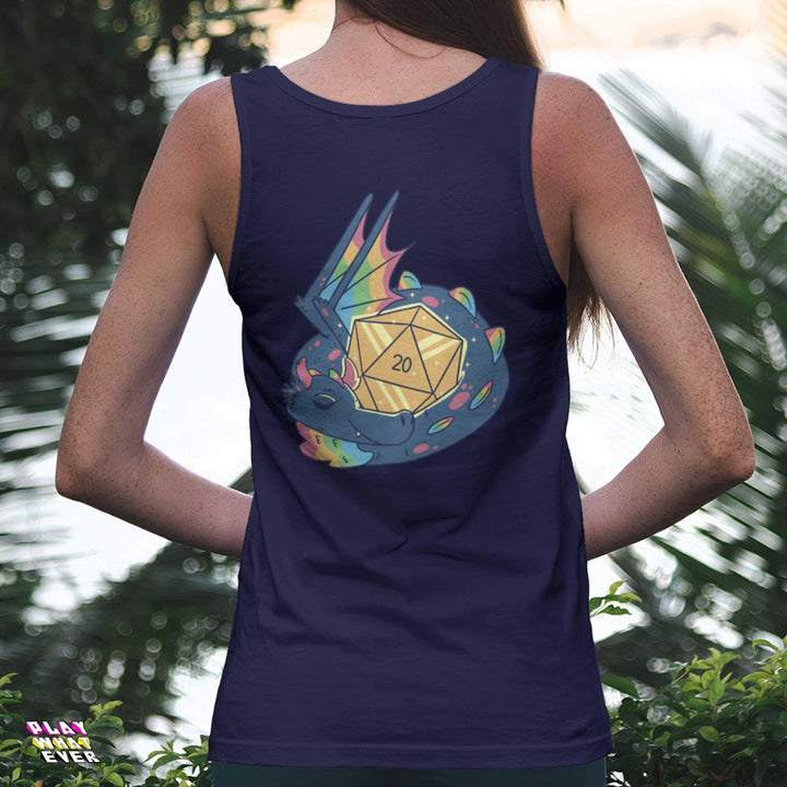 Winning In My Sleep Dragon Roll Women’s Tank Top - PlayWhatever