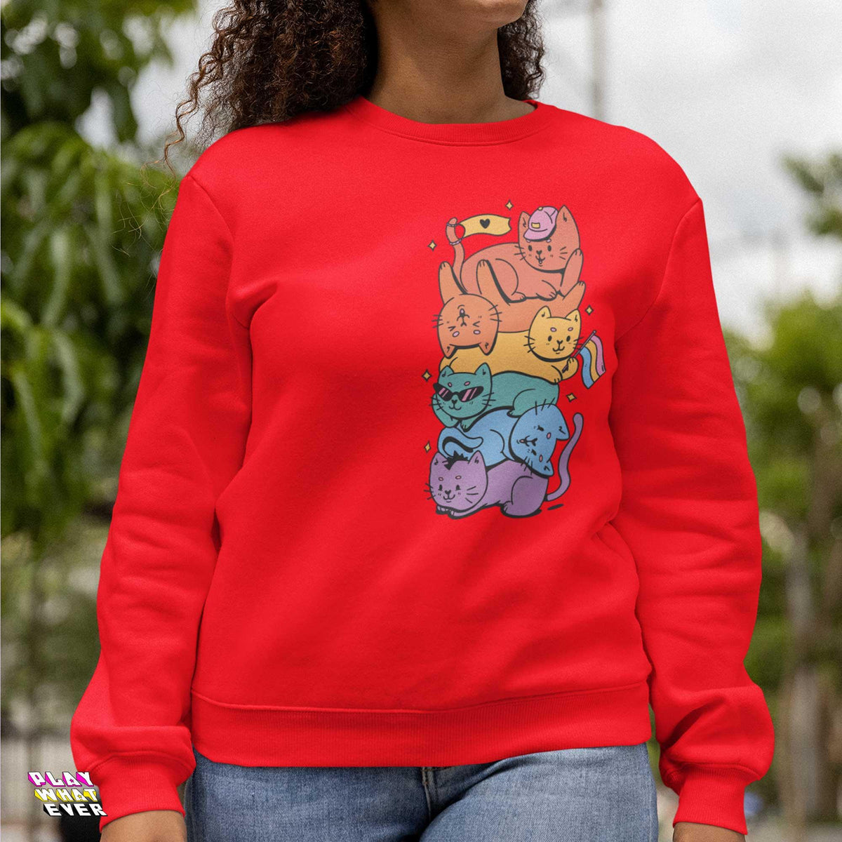 Pride Cats Unisex Sweatshirt