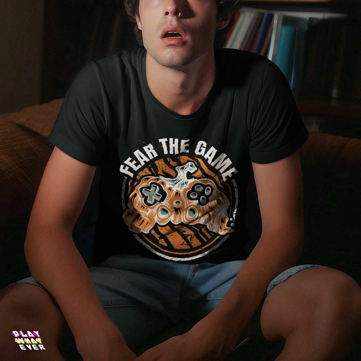 Fear the Game Halloween Gamer Shirt