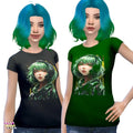 Sims 4 CC Gamer Scene Gamer Girl Shirt