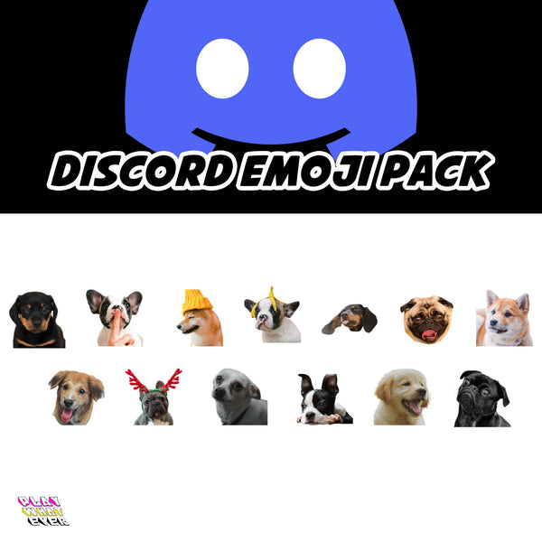 Cute Dog Faces Puppy Emoji Discord Emotes Pack