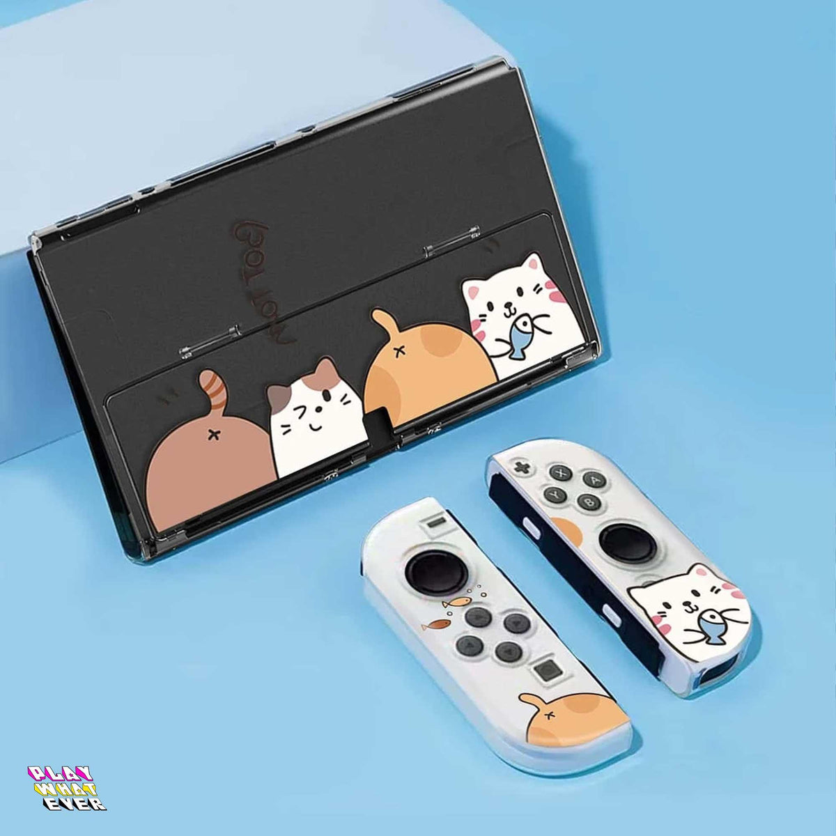 Cats and Butts Nintendo Switch Case