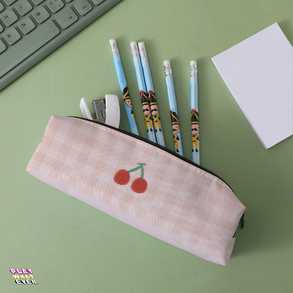 Cherry Me Plain Pencil Case