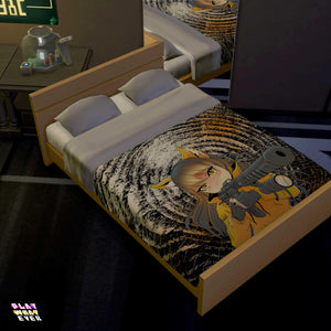 Sims 4 CC Anime Cat Girl Gunner Bed - PlayWhatever