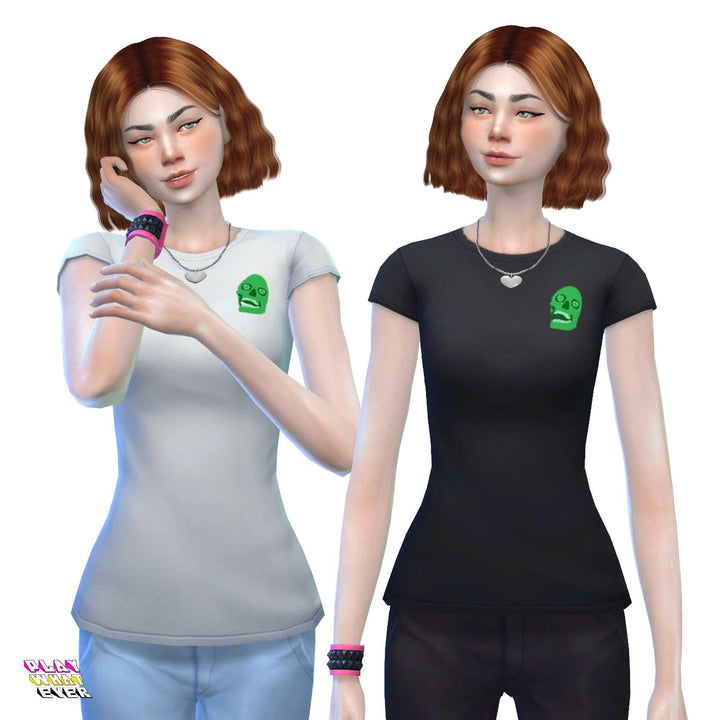 Sims 4 CC Demilich Shirt - PlayWhatever