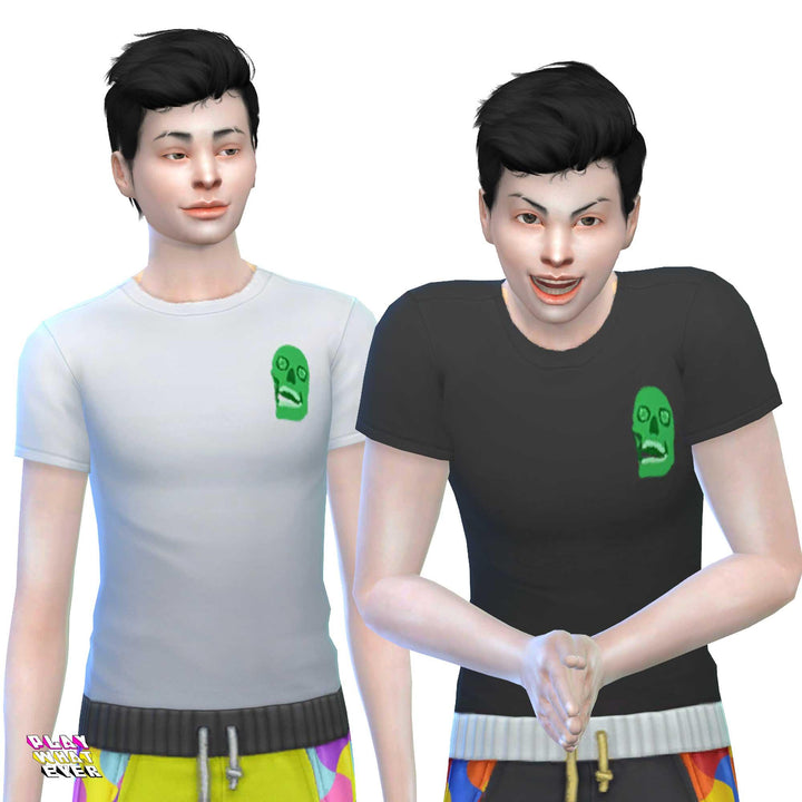 Sims 4 CC Demilich Shirt - PlayWhatever