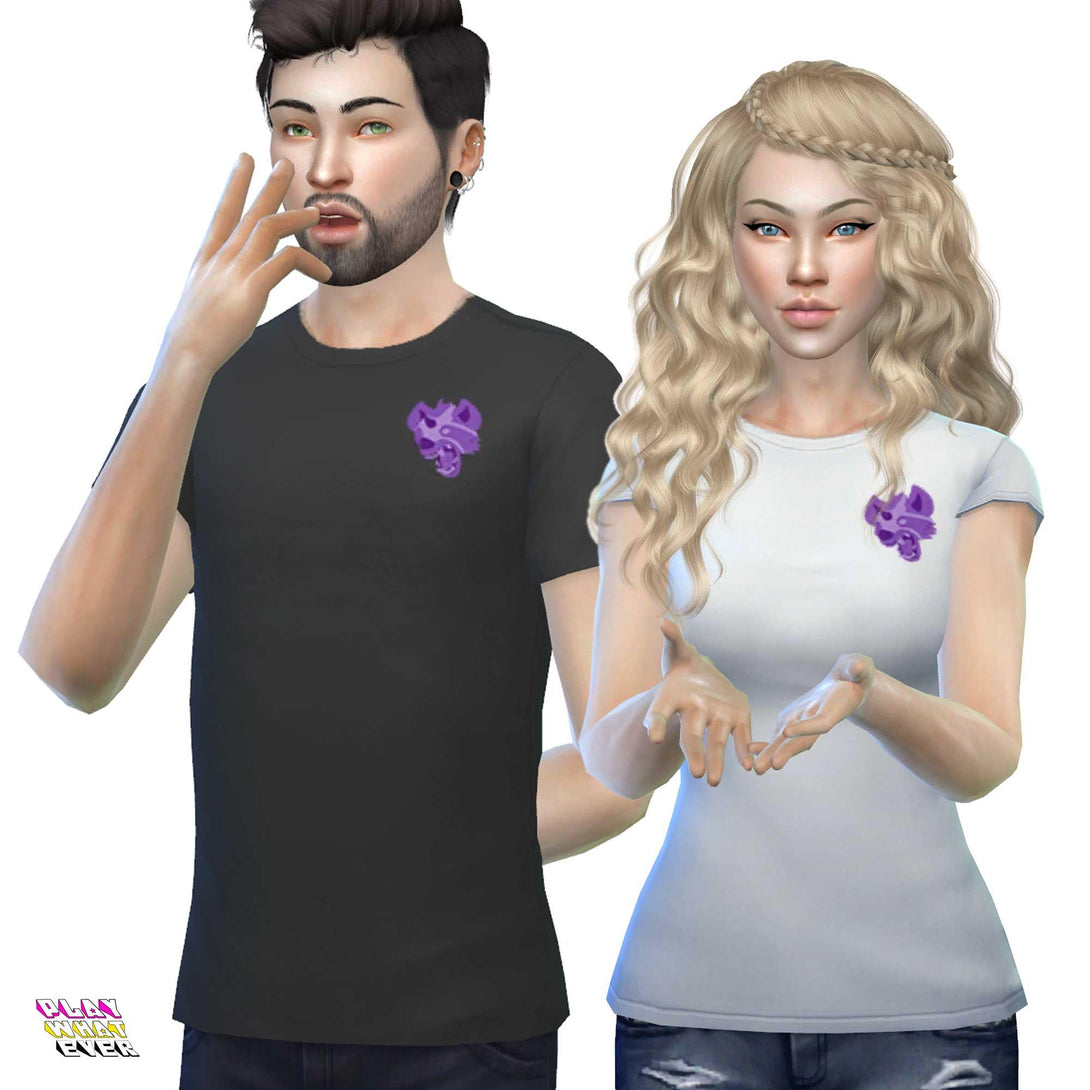 Sims 4 CC Gnoll Shirt - PlayWhatever