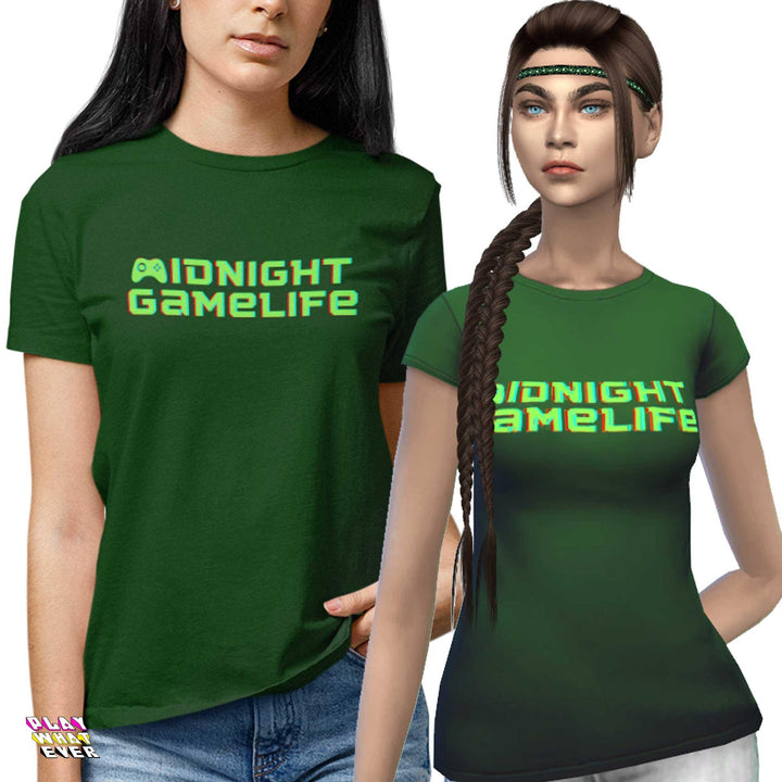 Sims 4 CC Midnight Game Life Shirt - PlayWhatever