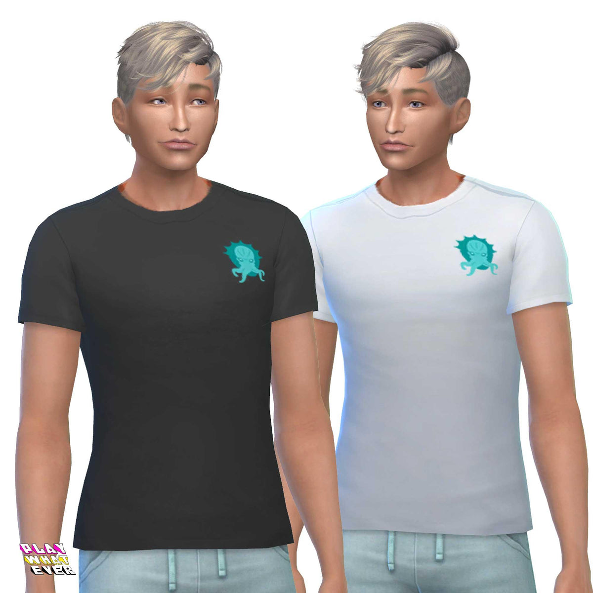 Sims 4 CC Mind Flayer Shirt - PlayWhatever
