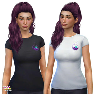 Sims 4 CC Poison Shirt - PlayWhatever