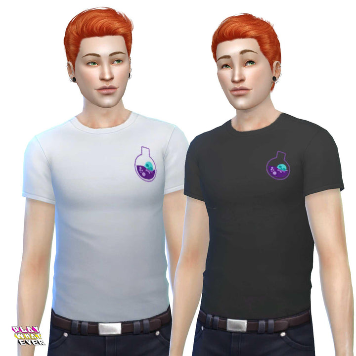Sims 4 CC Poison Shirt - PlayWhatever