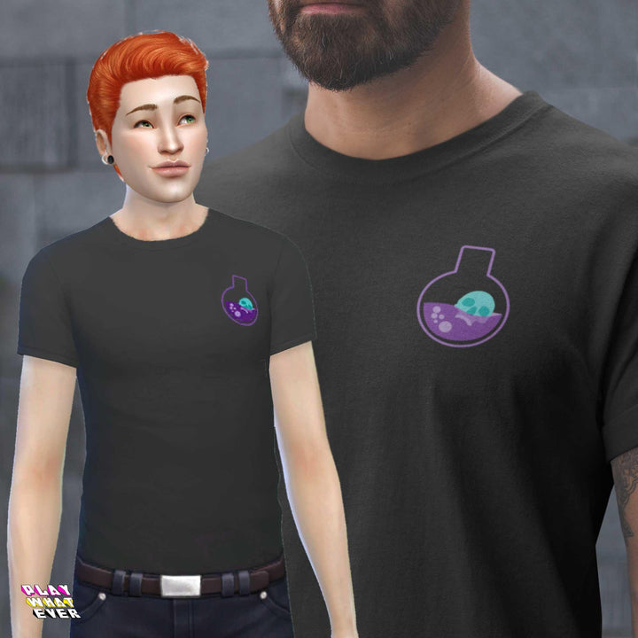 Sims 4 CC Poison Shirt - PlayWhatever