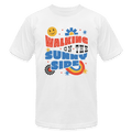 Walking On the Sunny Side Happy T-Shirt - white
