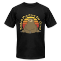 Tested Positive for Tired Funny Sloth T-Shirt - black