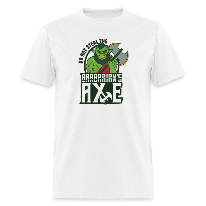 Barbarin Axe T-Shirt - white