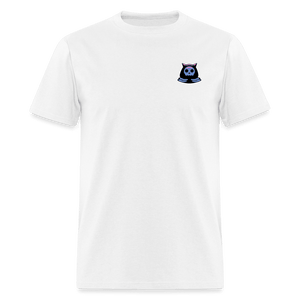 Grimm Cat Unisex T-Shirt - white