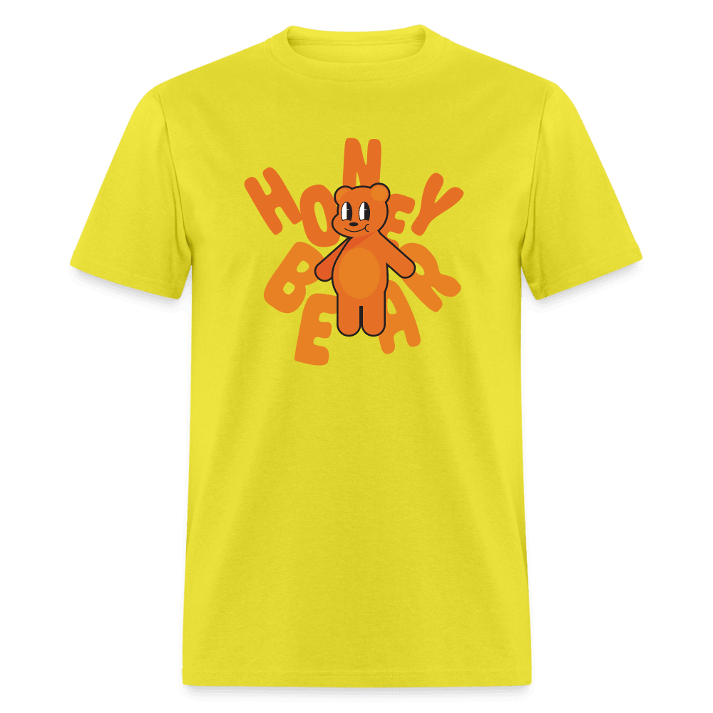 Honey Bear Unisex T-Shirt - yellow