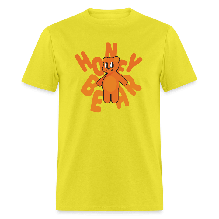 Honey Bear Unisex T-Shirt - yellow