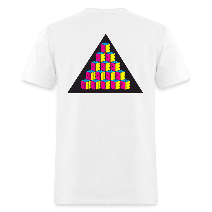 Cube Unisex T-Shirt - white