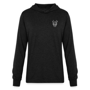 Dragon Roll Spell Unisex Long Sleeve Hoodie - heather black
