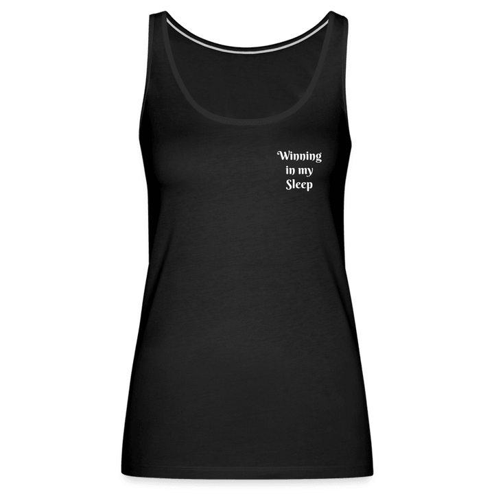 Winning In My Sleep Dragon Roll Women’s Tank Top - black