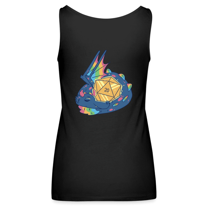 Winning In My Sleep Dragon Roll Women’s Tank Top - black