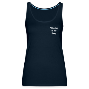 Winning In My Sleep Dragon Roll Women’s Tank Top - deep navy