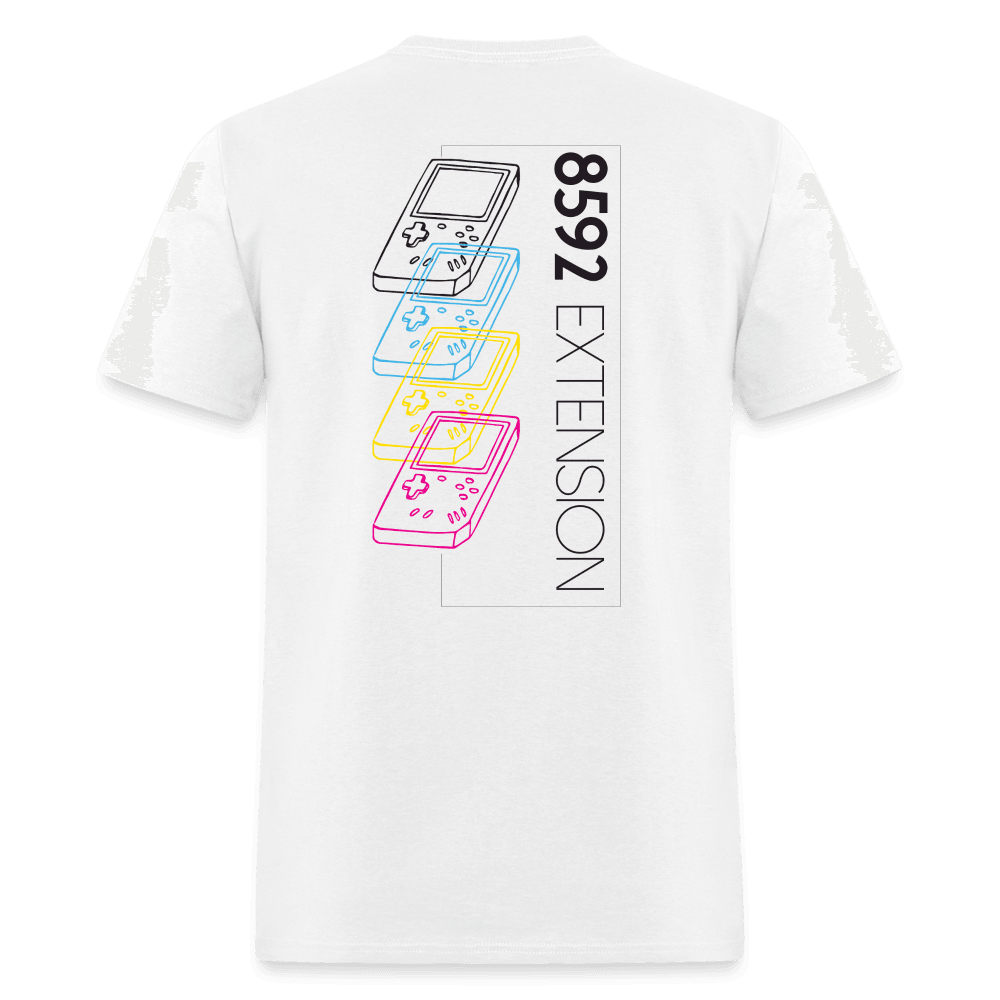 GameBoy Extension Unisex Classic T-Shirt - white