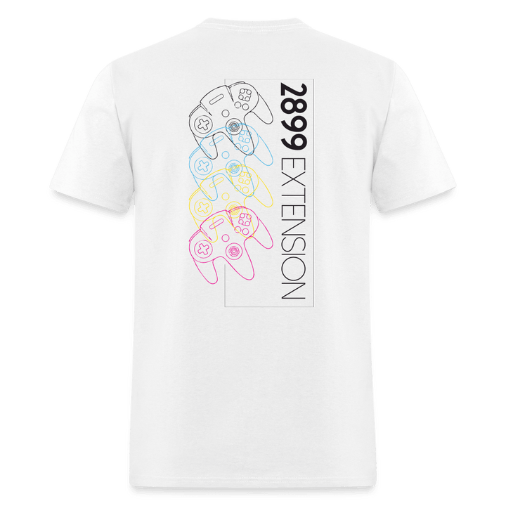 Nintendo 64 Extension Unisex T-Shirt - white