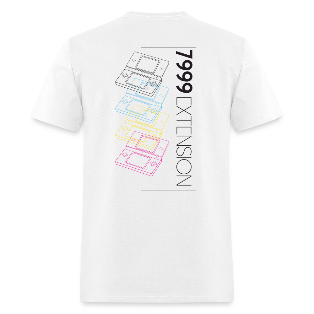 Nintendo DS Extension Unisex T-Shirt - white