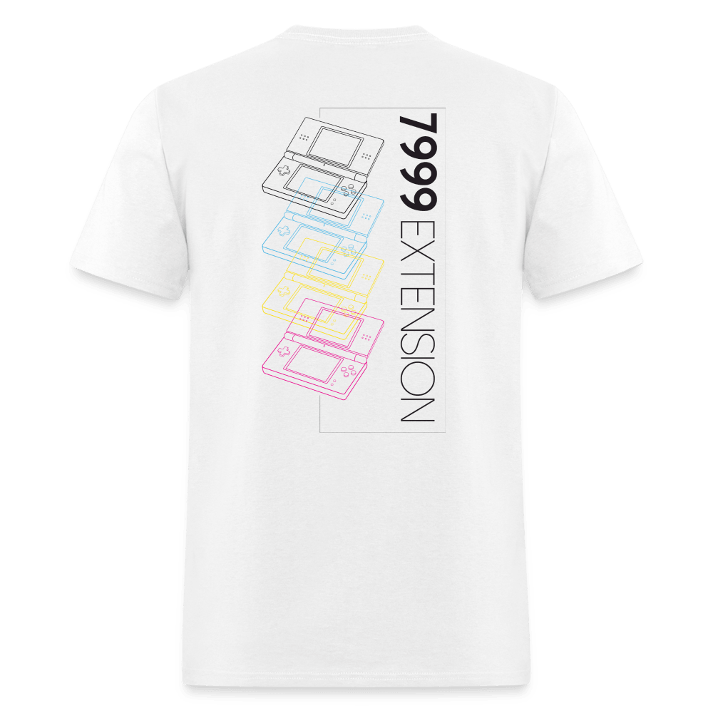 Nintendo DS Extension Unisex T-Shirt - white