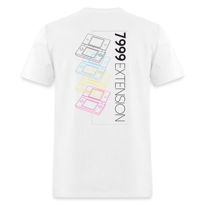 Nintendo DS Extension Unisex T-Shirt - white