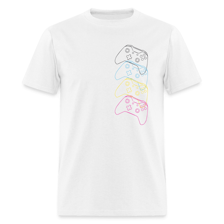 Xbox Controller Extension Unisex T-Shirt - white