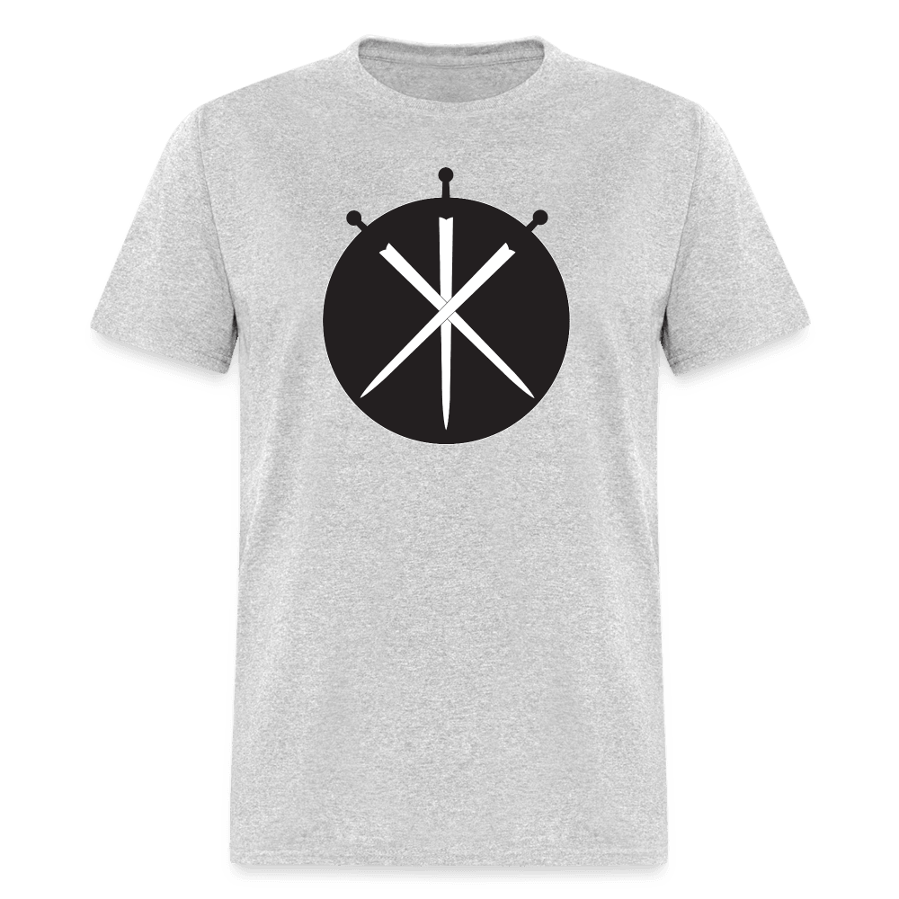 Swords Drawn Unisex T-Shirt - heather gray