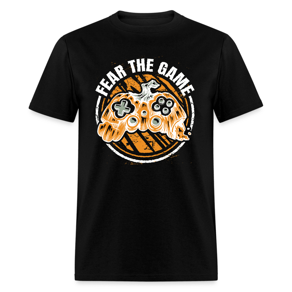 Fear the Game Halloween Gamer Shirt - black