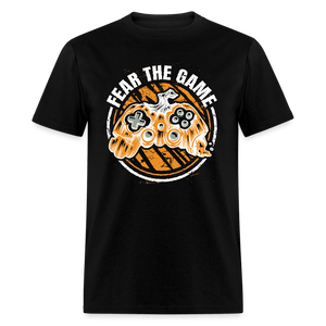 Fear the Game Halloween Gamer Shirt - black