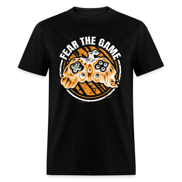 Fear the Game Halloween Gamer Shirt - black